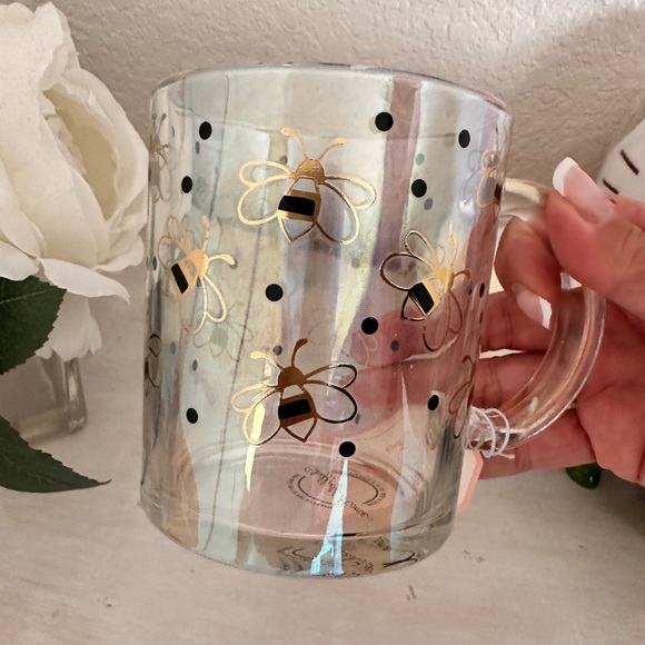 🐝 Novelty Sheffield Home Bumblebee Glass Coffee Mug - Picture 2 of 12